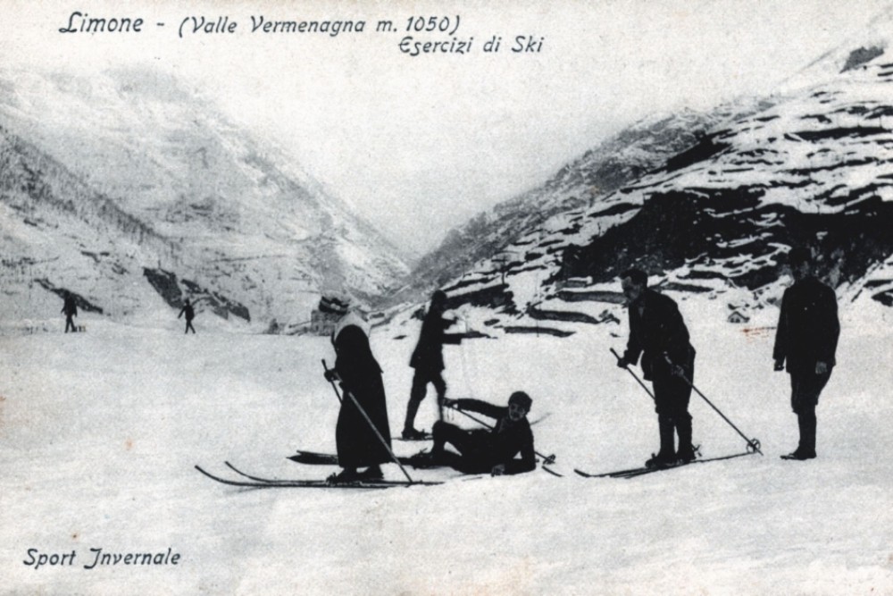 Entraînements de ski